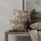 Grey Stain Resistant Performance Pet Friendly Abstract Woven Pattern Upholstery Fabric by The Yard - SKU: Malibu Ash